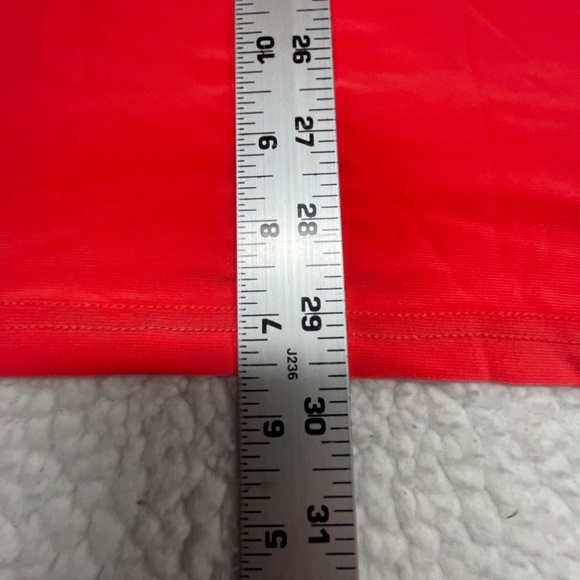 Women’s XL Alisha V-Neck Peach/Orange Tunic Top - Picture 11 of 12